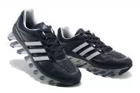 hommes adidas springblade derniere marque pas cher blanc noir